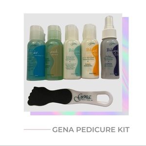 Gena 6-Piece Travel-Size Pedicure Set